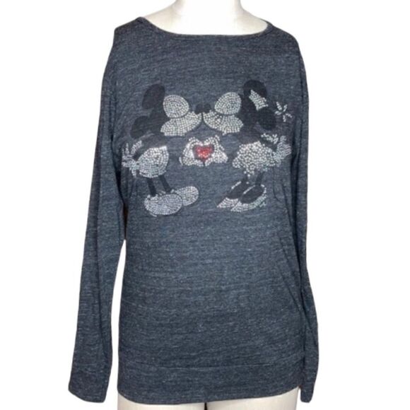 Disney Parks Long Sleeve Sweatshirt Woman’s Size L - Picture 1 of 5